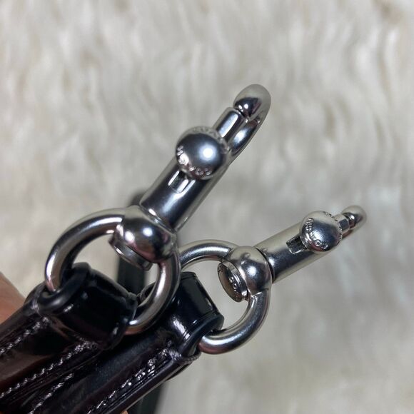 Shiny Black Coach Replacement Strap - Picture 7 of 7